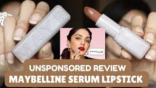 *НЕОПЛАЧЕННЫЙ ОТЗЫВ* СЫВОРОТКА-ПОМАДА MAYBELLINE: ПЕРВЫЕ ВПЕЧАТЛЕНИЯ, НАНЕСЕНИЕ, ТЕСТ НА СТОЙКОСТЬ