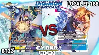 Kaguyamon VS Galaxy | DigimonTCG [BT22] Local EP188