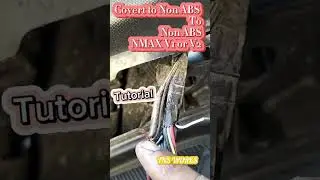 How to Covert to Non ABS to Non ABS (NMAX V1 or V2) Tutorial 🏍️