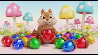 Cheeky Chipmunk Hop | Fun Animal Song | Toddler Sing Along