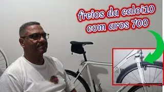freios da caloi10 com aros 700