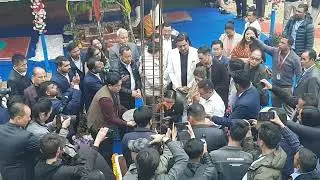 SIKKIM GLOBAL TECHNICAL UNIVERSITY FONDATION STONE LAYING CEREMONY AT RONG BULL GPU.
