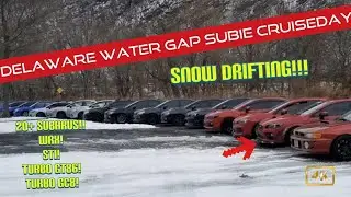 DWG SUBIE CRUISEDAY! CRAZY SNOW DRIFTS AND DONUTS!! Vlog | 010