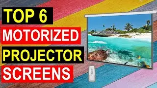✅Best Motorized Projector Screens in 2022 | Top 6 Best Motorized Projector Screens Reviews in 2022