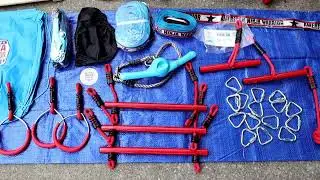 American Ninja Warrior 40' Extreme Ninjaline Kit Review