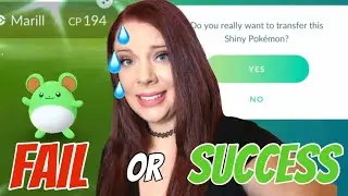 SHINY TRANSFER CHALLENGE | Shiny Marill Limited Research Day in Pok&eacute;mon GO