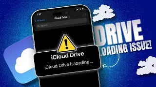 How to Fix iCloud Drive Loading Issue on iPhone | Solve iCloud Drive Stuck on Loading on iOS