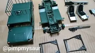 custom revell 1:25 hunting Humvee from Jurassic Park - The Lost world