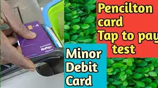 Pencilton card tap to pay test|| Pencilton card shop payment test