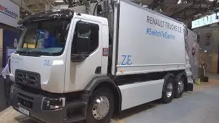 Внешний вид грузовика-мусоровоза Renault Trucks D Wide Z.E. (2019)