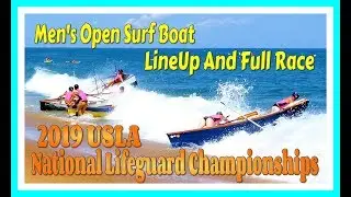 2019 USLA National Lifeguard Championships / Men's Open Surf Boat Final