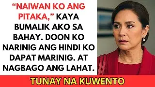 NAIWAN KO ANG PITAKA AT BUMALIK AKO SA BAHAY &mdash; AT DOON KO NARINIG ANG HINDI KO DAPAT MARINIG.
