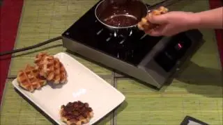 Induction professionnel ADVENTYS PRO - D&eacute;monstration p&acirc;tisserie chocolat