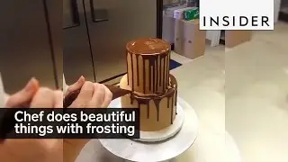 This pastry chef does beautiful things with frosting