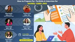 How to Prepare For  Portfolio & Interview forUCEED/ CEED /NID