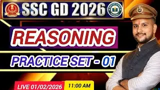SSC GD Reasoning Classes 2026 | SSC GD Reasoning Practice Set 01 | SSC GD Reasoning 2026 | by Satyam