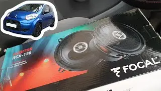 MONTAGE ENCEINTE FOCALE DANS MA CITROEN C1 ! & Peugeot 107 108 & Toyota Aygo
