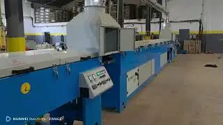 wiper mop sponge rubber profile  extrusion  and  microwave vulcanization  production line