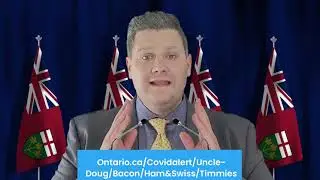 COVID LOCKDOWN UPDATE W/ DOUG FORD (Impersonation)