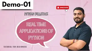 Python FullStack Demo 01 | Realtime Applications of Python | Tutorial for Beginners