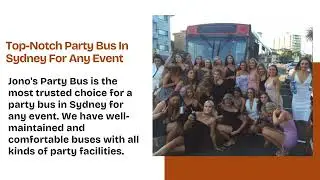 Affordable Party Bus Rental in Sydney