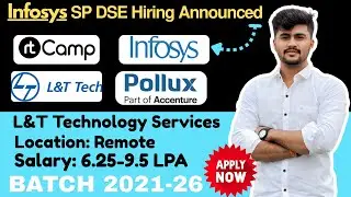 Fresher Hiring 2025 | Adani, L&T Tech, EY & Dalberg Jobs | Drive Date 11 Oct | Batch 2021&ndash;26