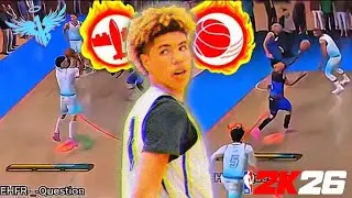 I brought HS “Chino Hills” LaMelo Ball into the REC & dropped 20 ASSIST!!! 😱 