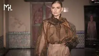 Mina Binebine: The Soul of Moroccan Couture at Maroc Fashion Week | Moroox & Tendance X