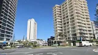 Surfers Paradise to Main Beach QLD Driving Tour | QLD Driving | QLD Australia