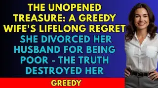 A Greedy Wife's Lifelong Regret  She Divorced her Husband For Being Poor - The Truth Destroyed her