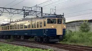 【記録用】しなの鉄道115系S9編成+S3編成　普通長野行き　軽井沢駅発車