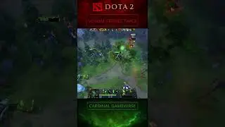 💥 DOUBLE KILL! Viper Destroys Both in 3v2 Fight! 💀#Dota2 #DoubleKill #Viper #Dota2Plays
