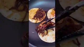 Crispy Slow-Cooked Pulled Beef Tacos with Avocado Dipping Sauce