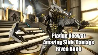 Warframe - Plague Keewar Zaw Riven Test Video (Critical Chance on Slide & Critical Damage)
