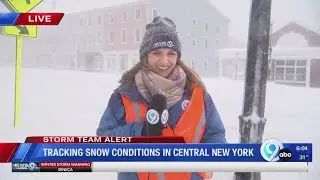 Tracking snow conditions in Central New York