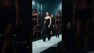 She Changed Fashion Forever: The First Black Woman on Vogue's Cover  #fashion #facts #models