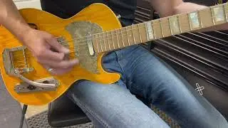 Postal Crossroads Old Pine Barnwood Silverplate Etched Hardware Tele Pickups