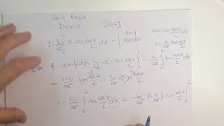 327. Seria Fourier. Zgjerimi i funksionit f(x)=x sipas kosinuseve. Llogaritja e integralit