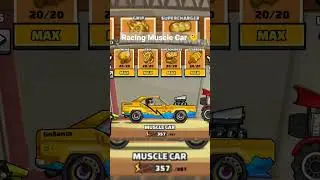 Racing Muscle Car 🫠 Hill Climb Racing 2 #shorts #musclecar #hillclimbracing2 #meme #thenandnow #hcr2