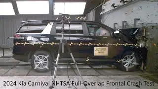 2024-2025 Kia Carnival NHTSA Full-Overlap Frontal Crash Test (Later Release)