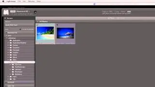 Импорт фотографий в Lightroom