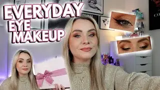 5 EVERYDAY EYE MAKEUP LOOKS | EYESHADOW TUTORIALS | SCULPTED BY AIMEE XMAS GIFTS ✨  MISS BOUX