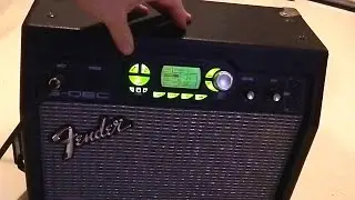 Fender G-dec 15 amp demo