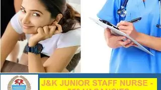 JK NURSES NOTIFICATION 2O19 II 550 VACANCIES
