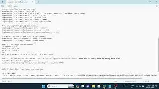 Build pipeline to fetch data from Sequence Generator source and store to HDFS using Apache Flume