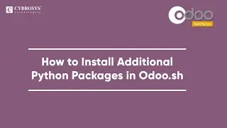 How to install additional python packages in odoo .sh #installodoo