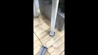 Seitenmarkise Befestigung