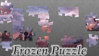 Frozen Puzzle #3 #disneypuzzle #puzzle #puzzleforkids