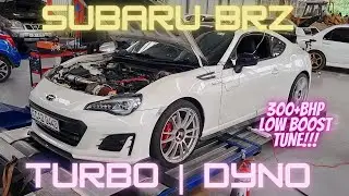 SUBARU BRZ TURBO | DYNO TUNE | LOW BOOST MAP | Watch in 4K