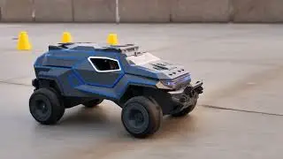 Masina pe telecomanda Midnight Hunter RC Spy 2.0 One Two Fun